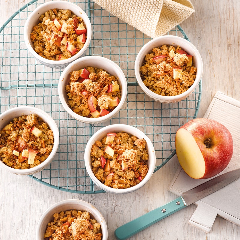 Apfel-Nuss-Crumble