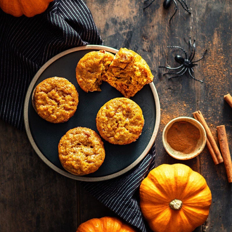 Halloween muffins