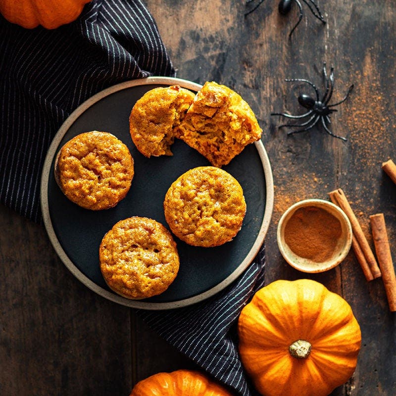 Halloween muffins