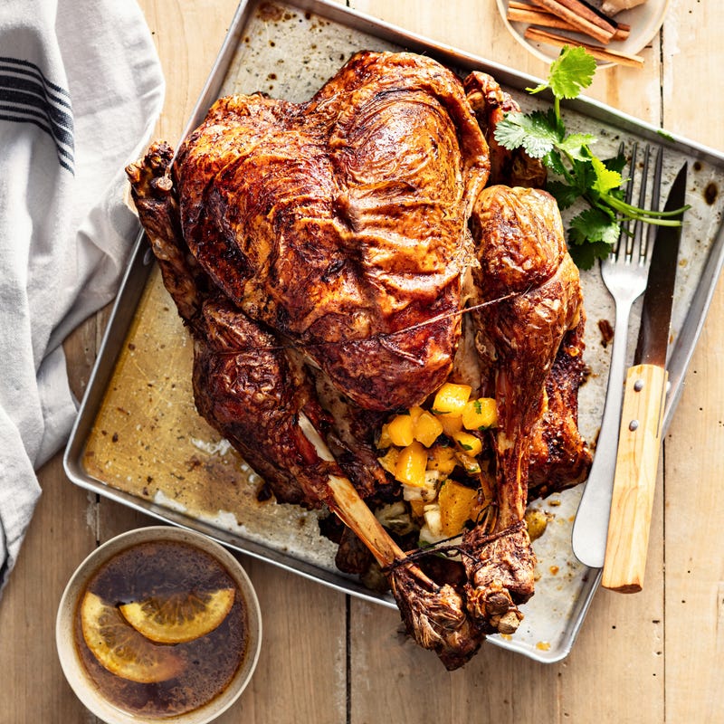 Foto van Exotisch kalkoengebraad door WW