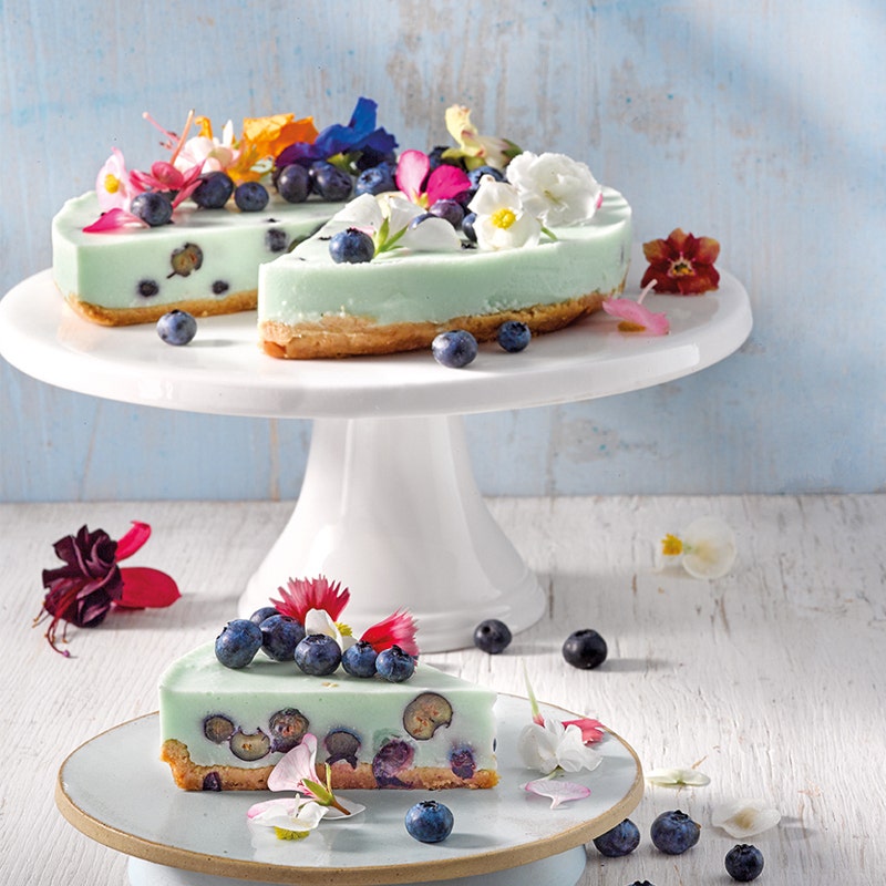 Waldmeister-Schmand-Torte