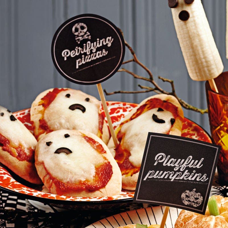 Petrifying pizzas