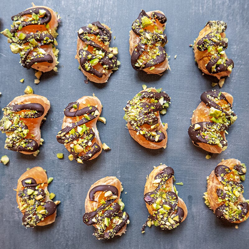 Photo of Chocolate-drizzled clementines by WW