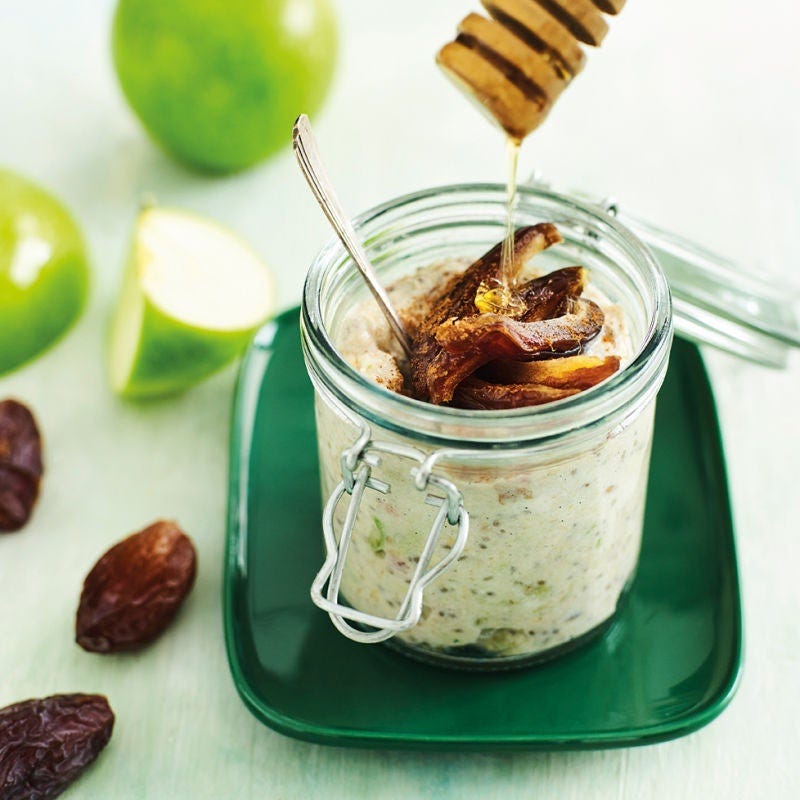Apfel-Zimt Overnight Oats