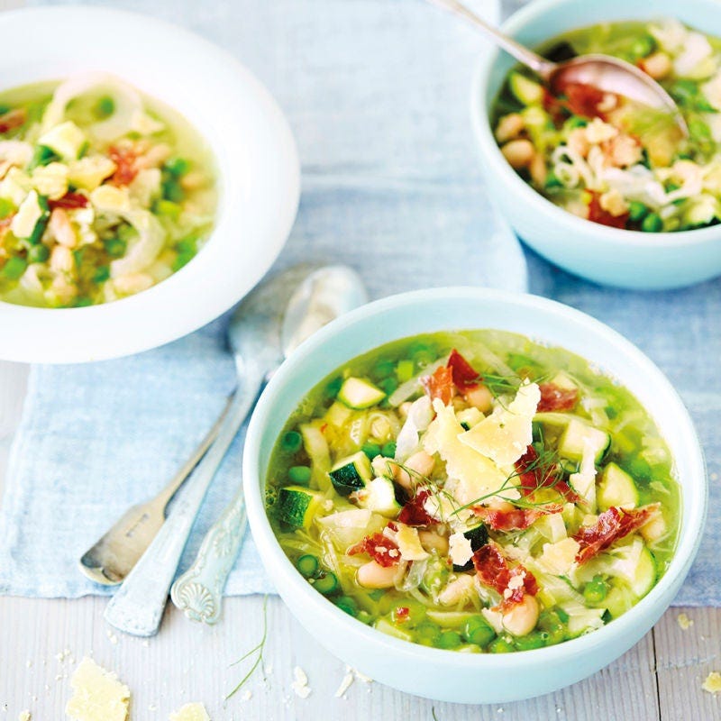 Weisse Bohnen Minestrone