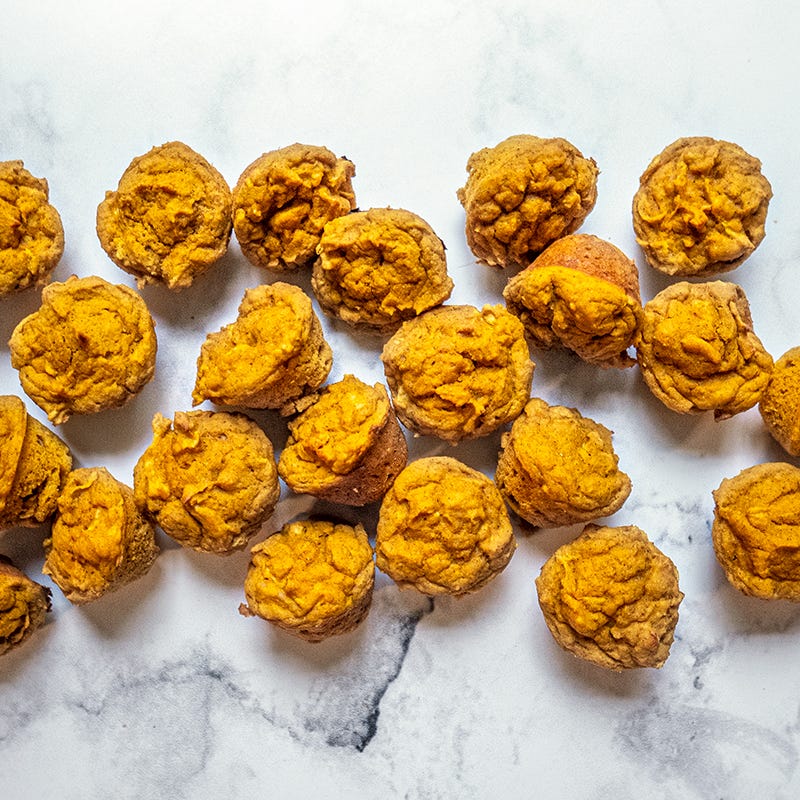 Photo of Pumpkin-apple-ricotta mini muffins by WW