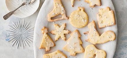 Klassische Weihnachtskekse