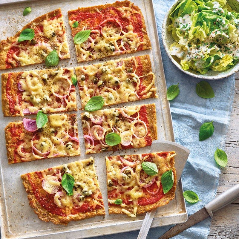 Low-Carb Thunfisch-Pizza