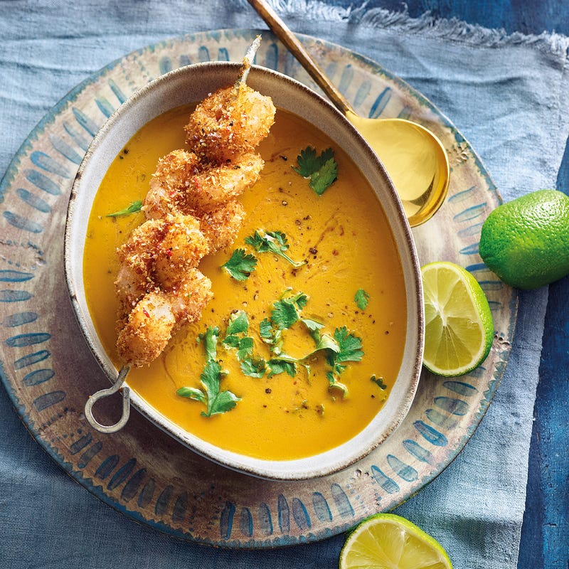 Süßkartoffel-Kokos-Suppe Tahiti