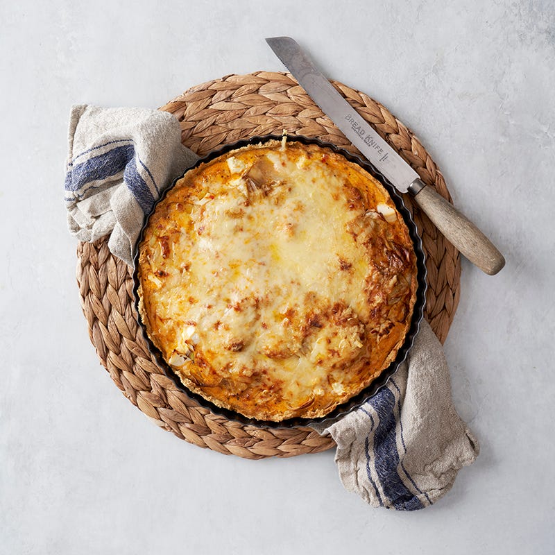 ViktVäktarna - Potatispaj med salladsost och tomatpesto