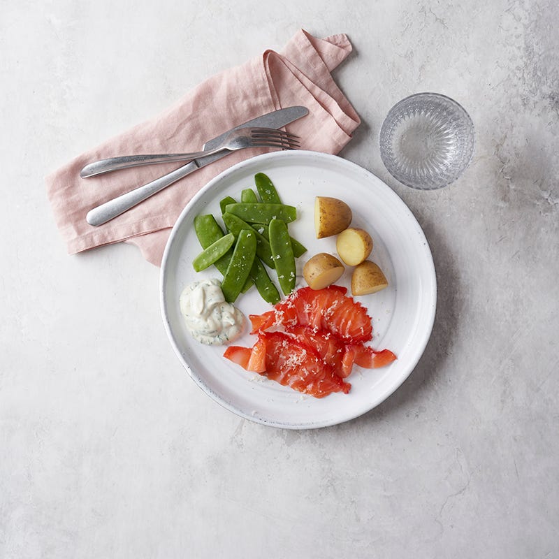 ViktVäktarna - Rödbetsgravad lax med senapssås