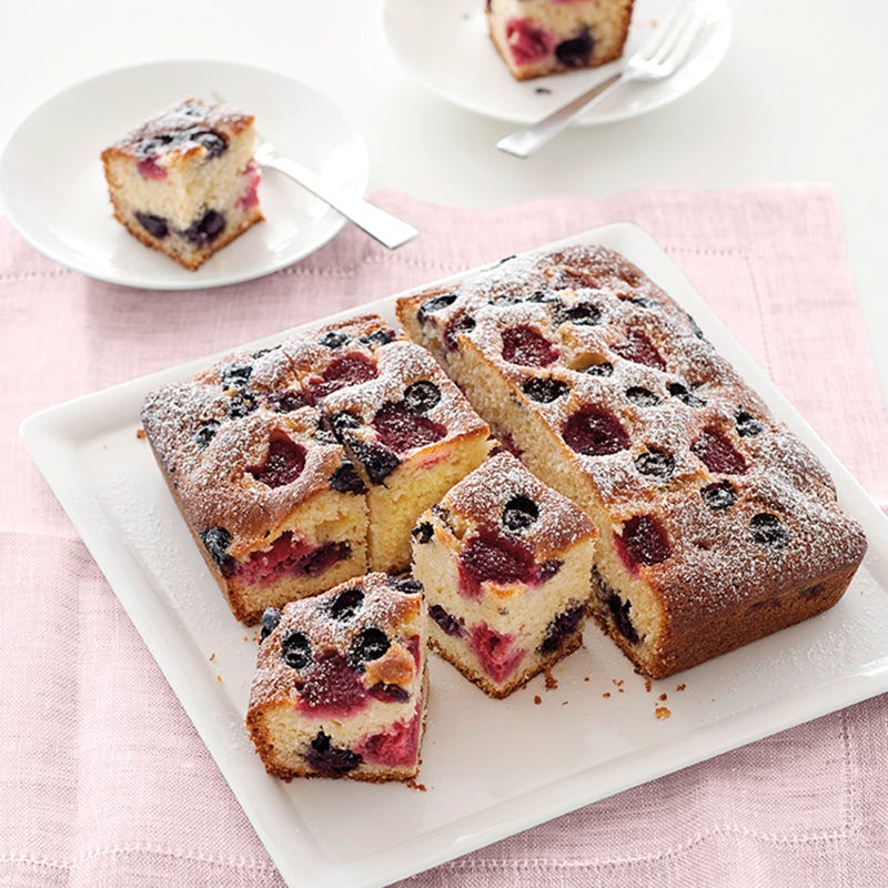 Beeren-Kokos-Kuchen
