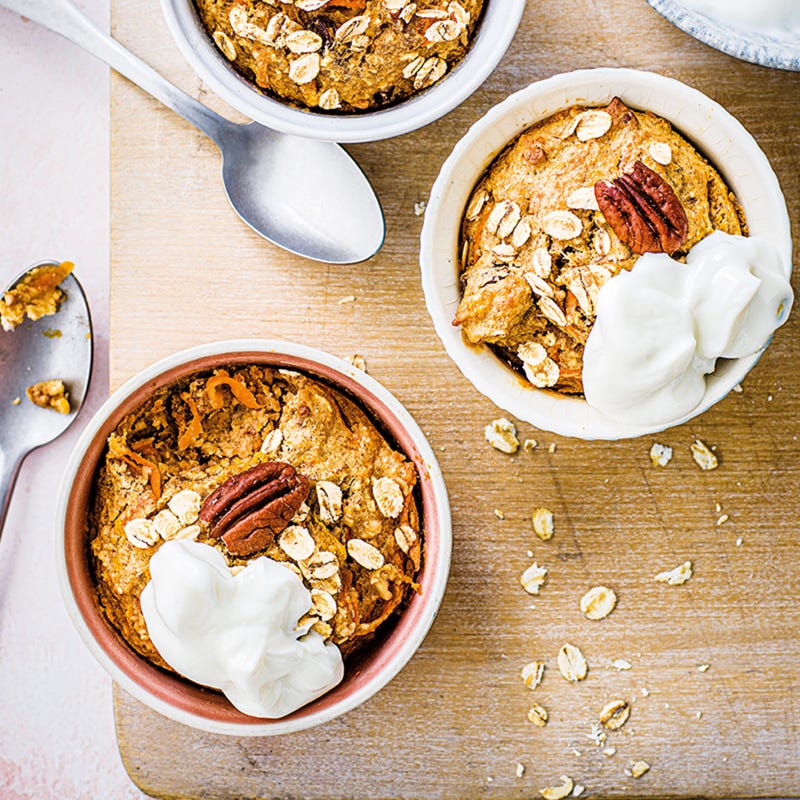 Gebackene Karotten-Oats