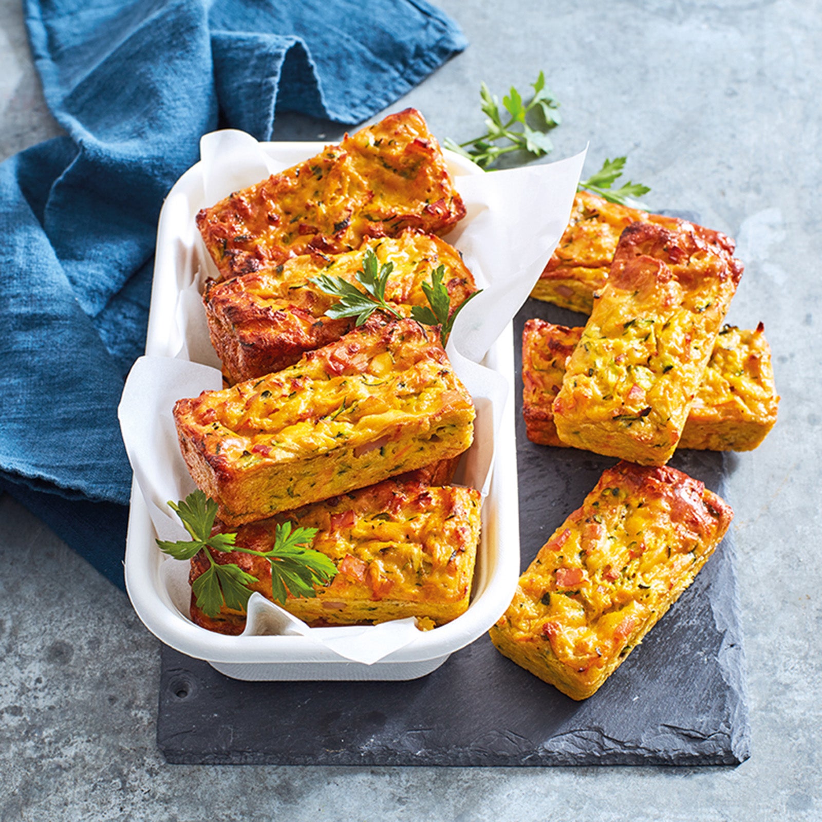 Mini-Zucchini-Brote Rezept | WW Deutschland Mini-Zucchini-Brote Rezept | WW Deutschland