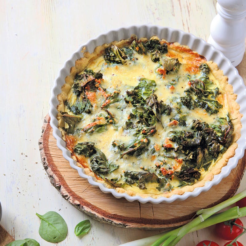 Grünkohlquiche