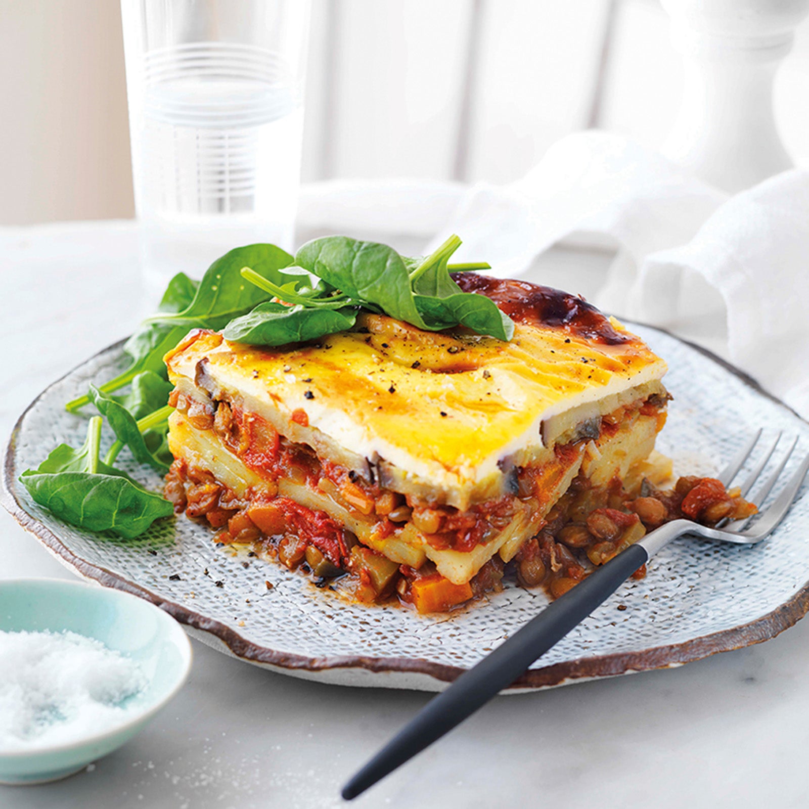 Linsen-Moussaka Rezept | WW Deutschland Linsen-Moussaka Rezept | WW Deutschland