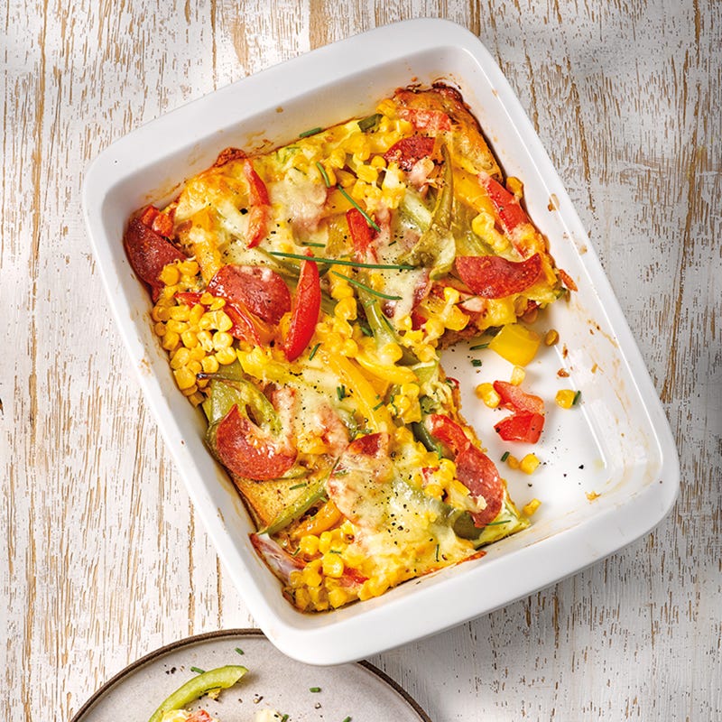 Gemüse-Ofenschlupfer