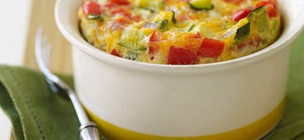 Cassolette d’œufs et de légumes épicés