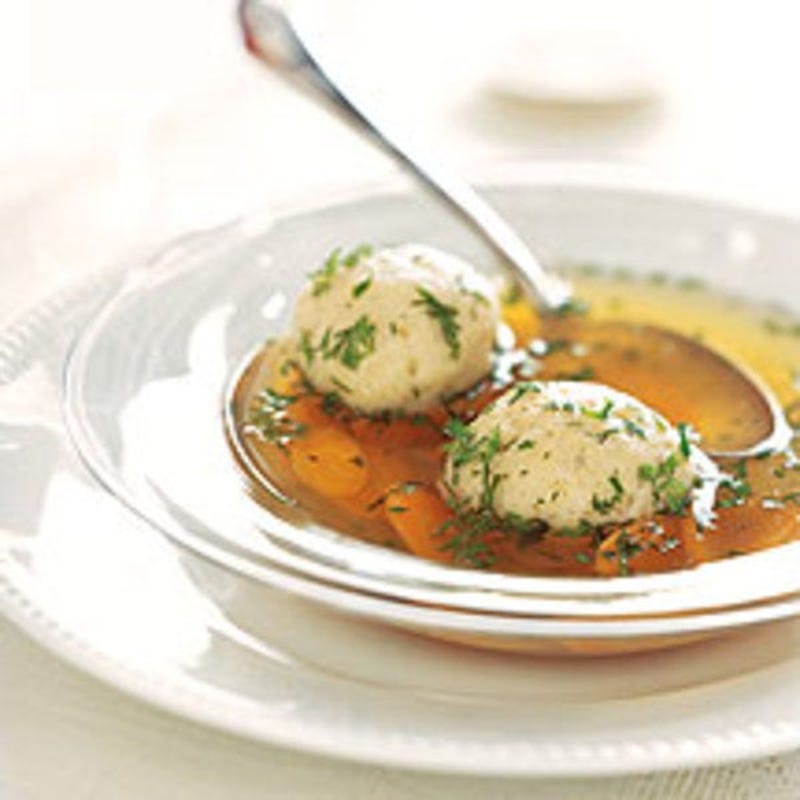 Photo de Soupe végétarienne aux boulettes de matzo par WW