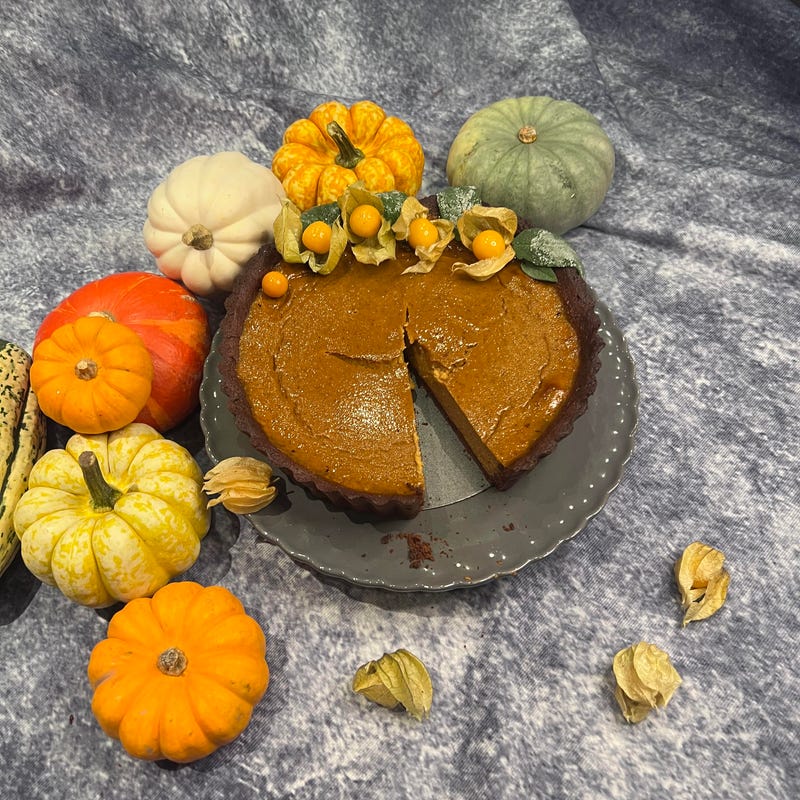 Photo of Pumpkin custard tart by WW