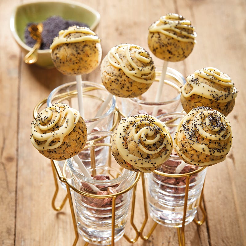 ViktVäktarna - Cake pops med citron och vallmo