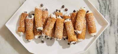 Bouchées de Rigatoni Cannoli à la friteuse à convection