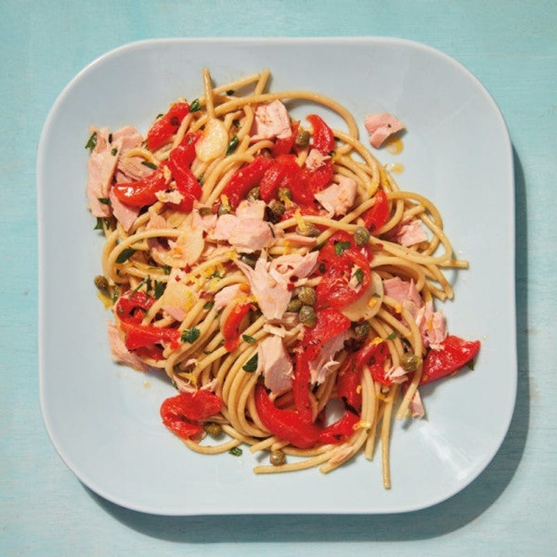 Photo of Sicilian spaghetti with tuna & capers by WW