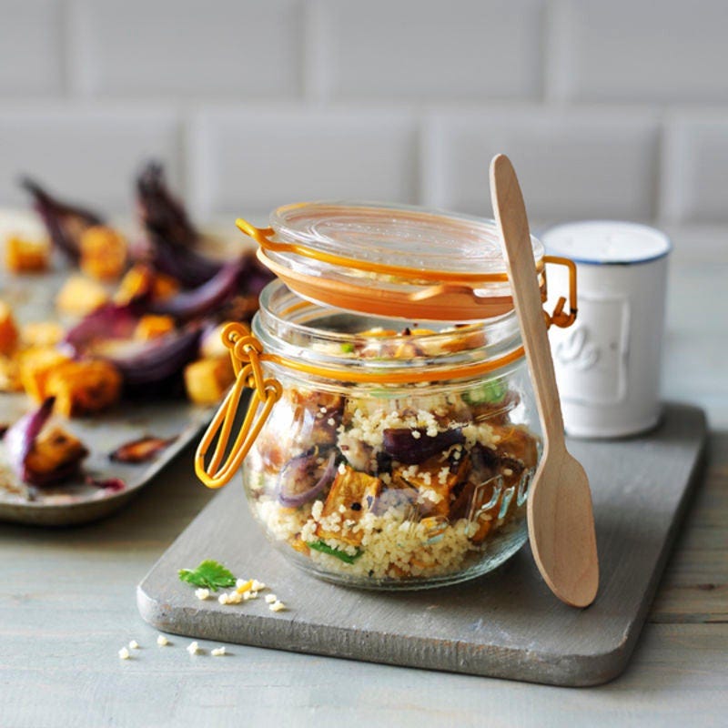 Photo de Salade de patate douce, oignons et couscous prise par WW