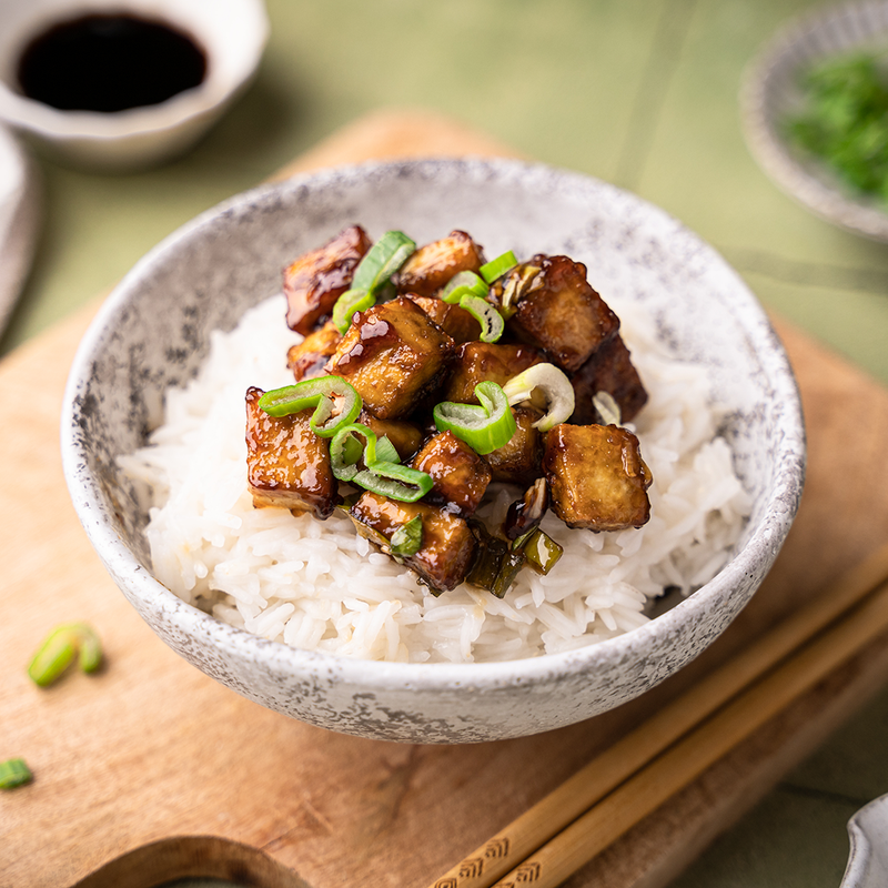 Crispy Tofu en sauce