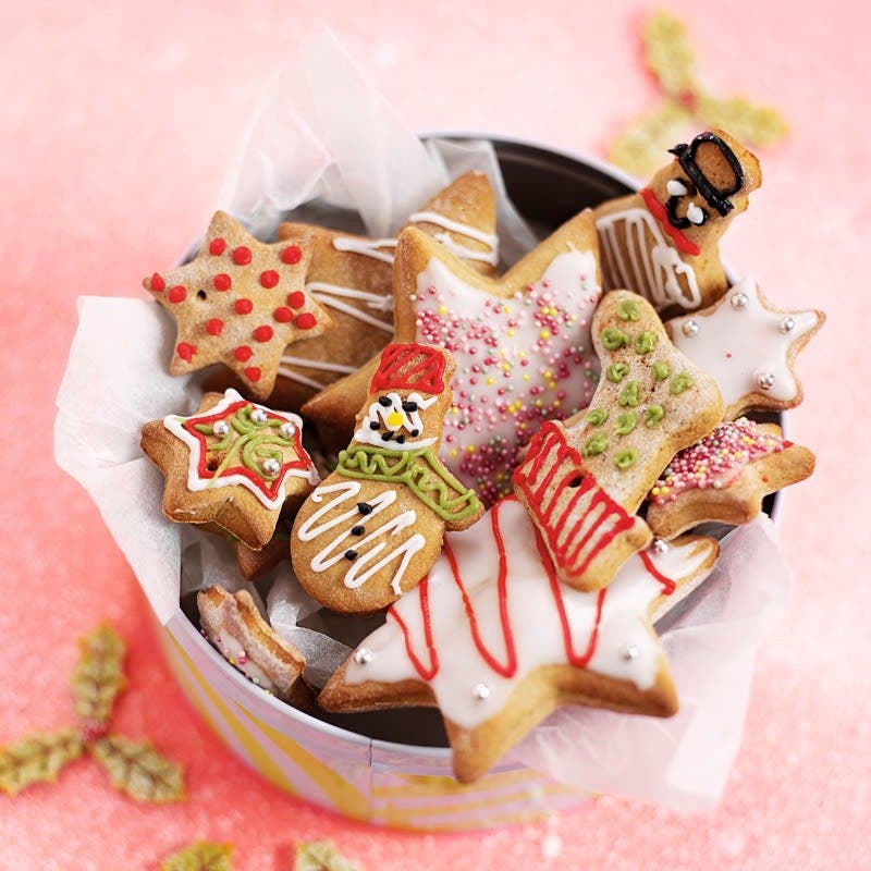Plätzchen für den Weihnachtsbaum