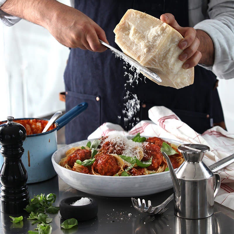 Photo de Spaghetti à la sauce tomate et boulettes de viande prise par WW