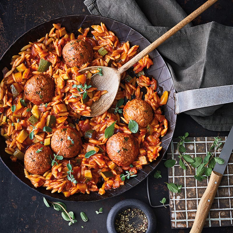 Hackbällchen Mediterran mit Veggie Hack