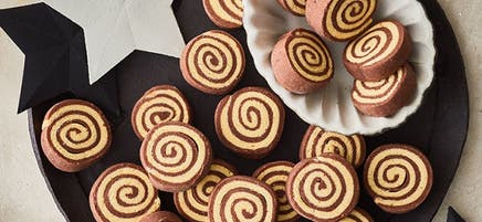 Biscuits noirs et blancs