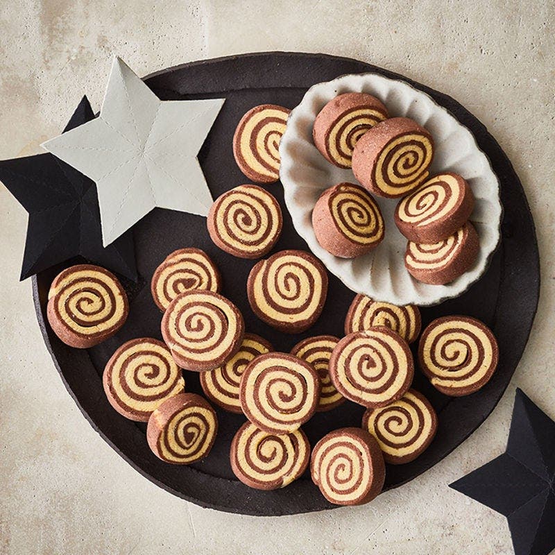 Schwarz-Weiß-Plätzchen
