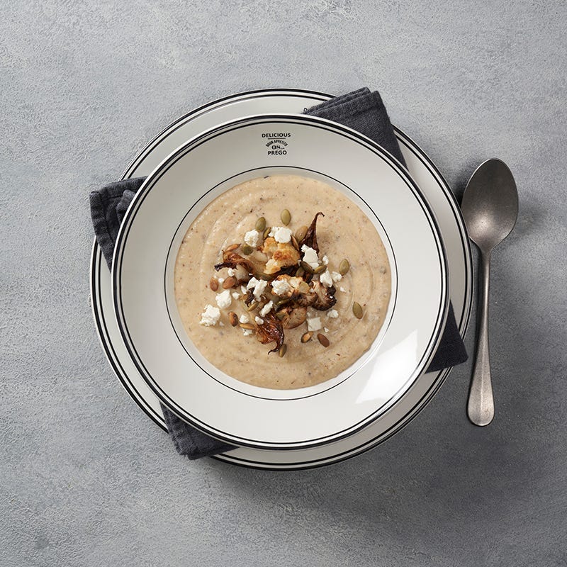 ViktVäktarna - Rostad blomkåls- och potatissoppa med fetaost