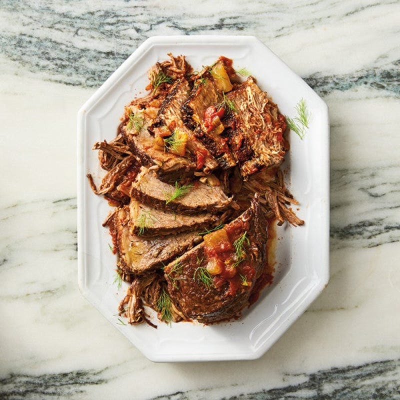 Photo de Bœuf braisé aux tomates, à l’ail et au fenouil par WW