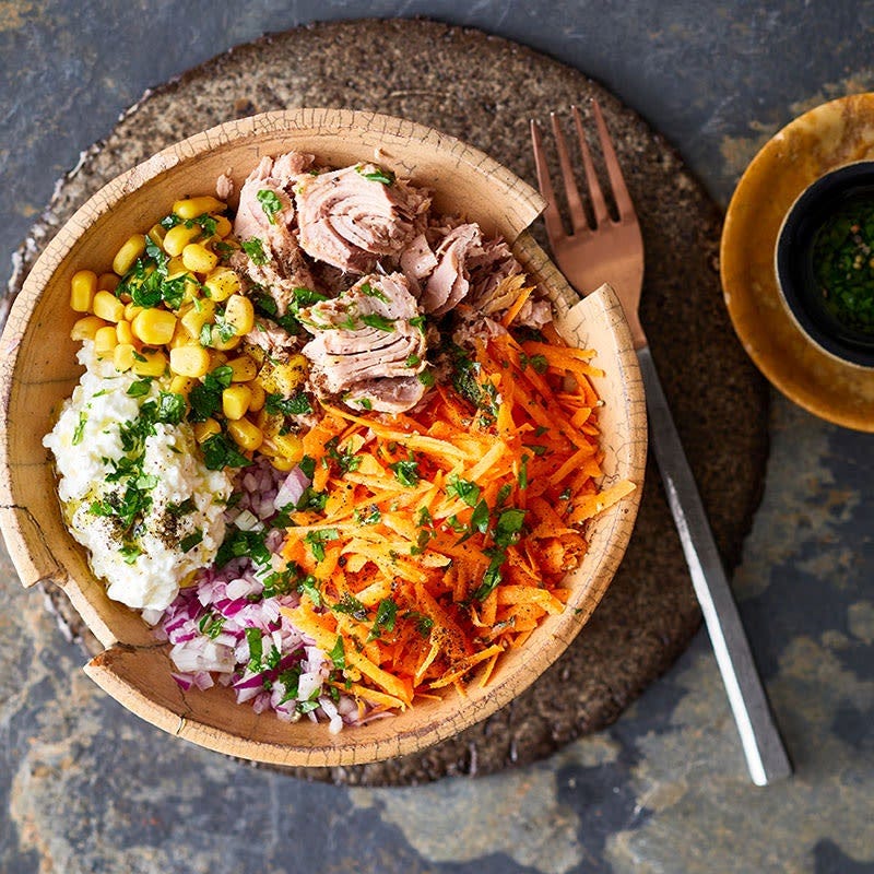 Thunfisch-Karotten-Salat