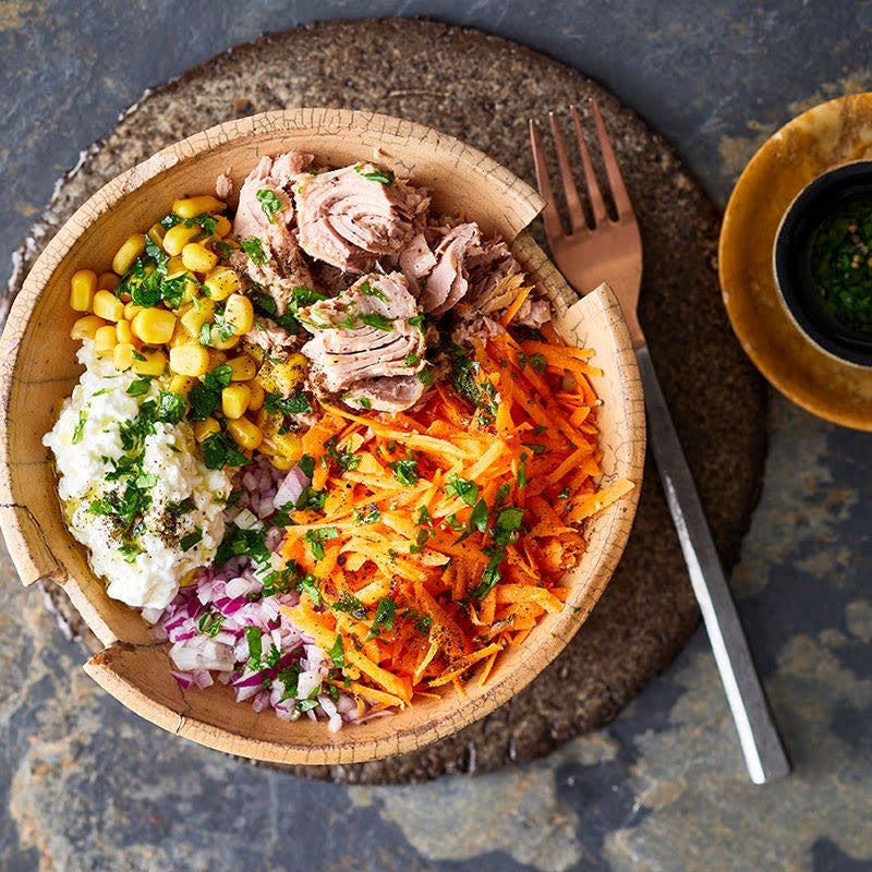 Thunfisch-Karotten-Salat