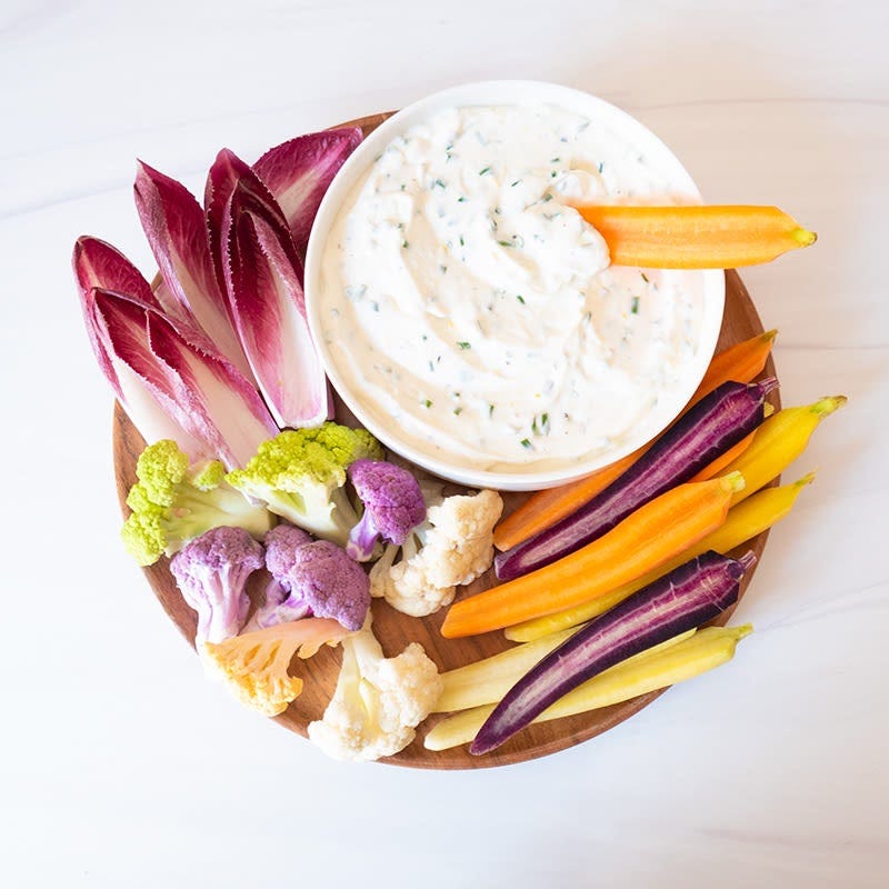 Photo of Creamy lemon-chive dip by WW
