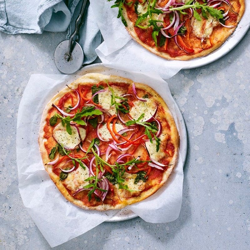 Pizza végétarienne rapide