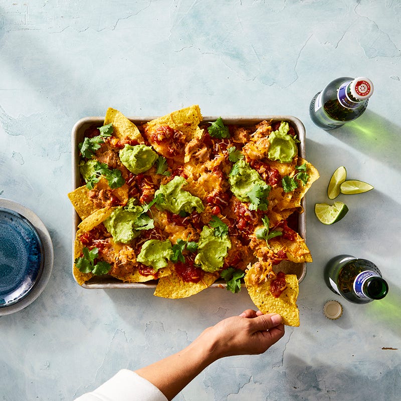 ViktVäktarna - Nachos med refried beans och guacamole