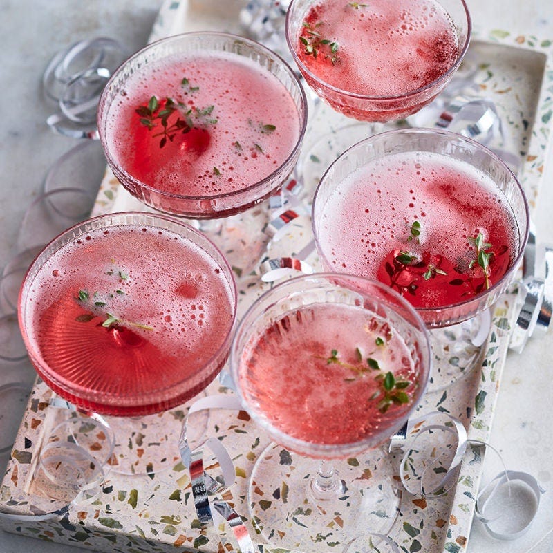 Grenadine Spritz