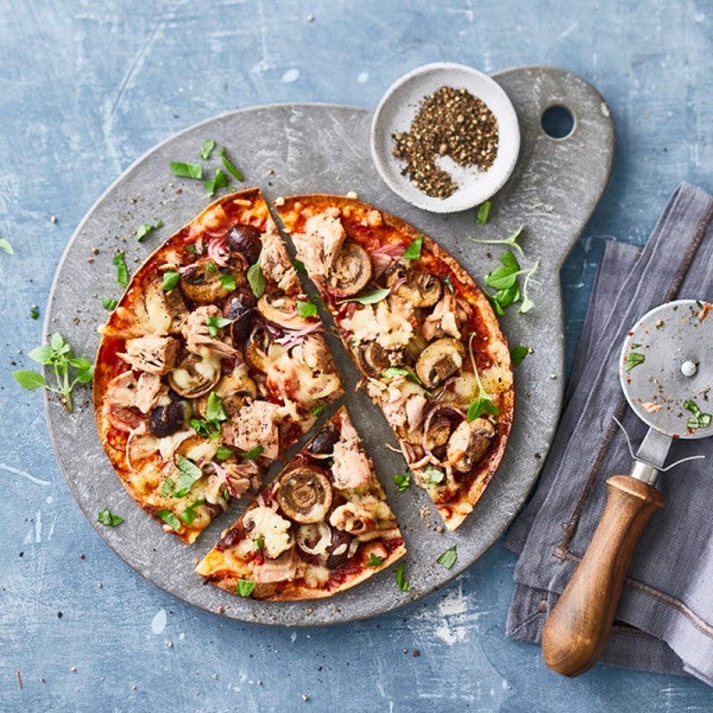 Pizza rapide au thon