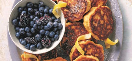 Pancakes moelleux à la ricotta et au citron