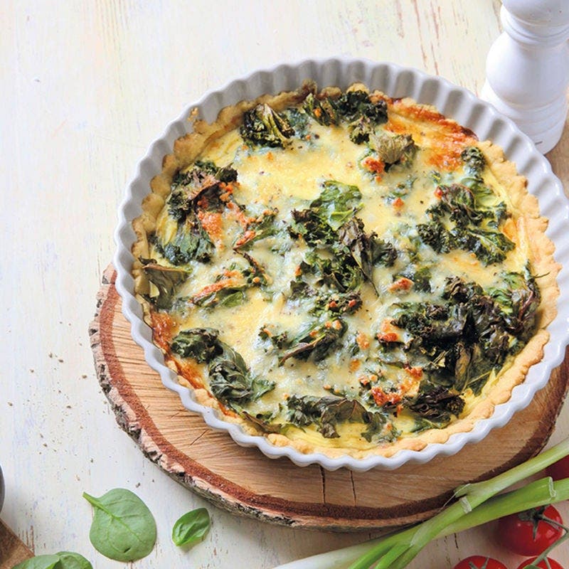 Grünkohlquiche