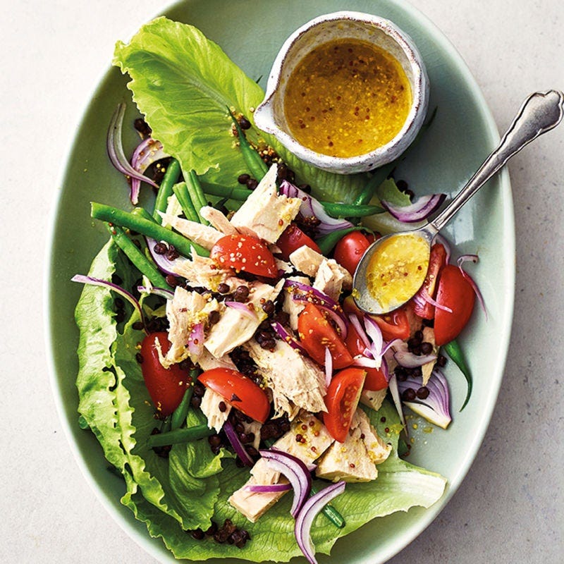 Thunfisch-Linsen-Salat