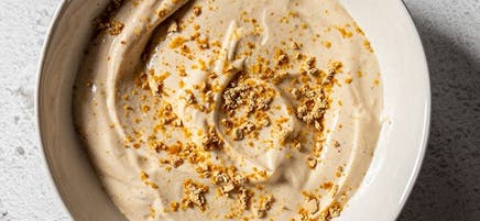 Instant peanut butter mousse