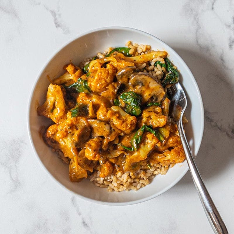 Photo of Cauliflower tikka bowl by WW