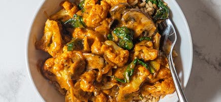 Bol de chou-fleur tikka