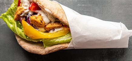 Gyros de poulet au four